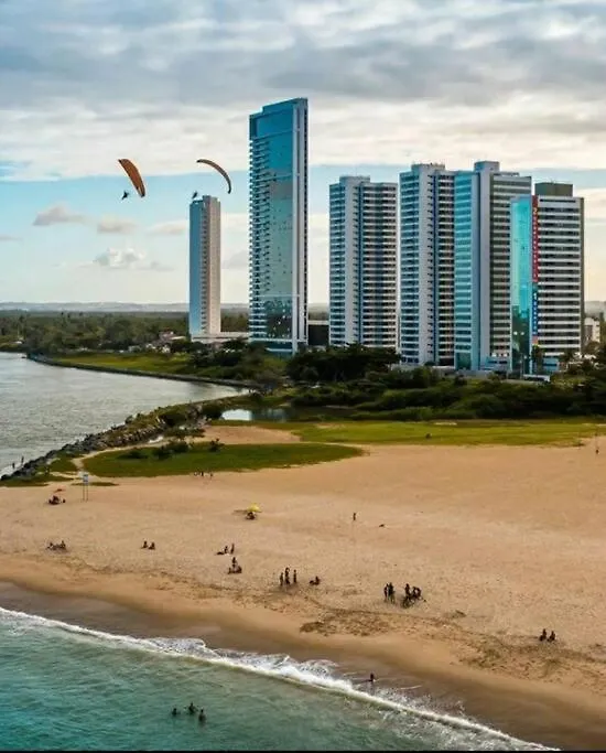 רסיפה Flats Vista Para O Mar - Pe Na Areia - 4 Opcoes De Quarto Com Cafe Da Manha